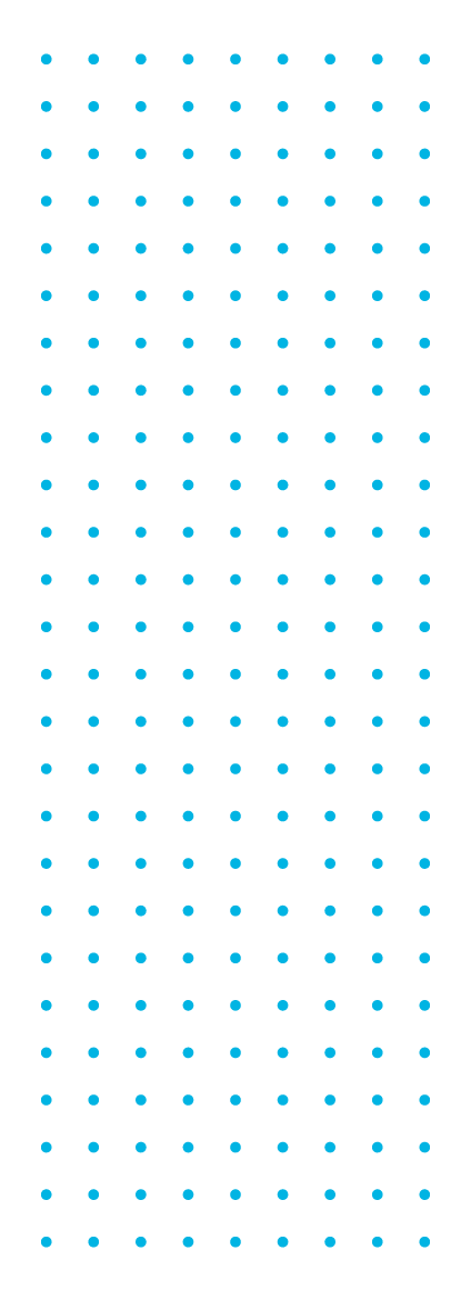 Shine Shop blue dot pattern graphic