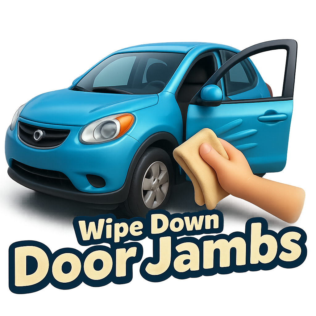 Wipe Down Door Jambs